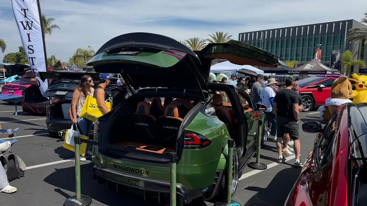 Inside EV Fest's Most Custom Model X Build