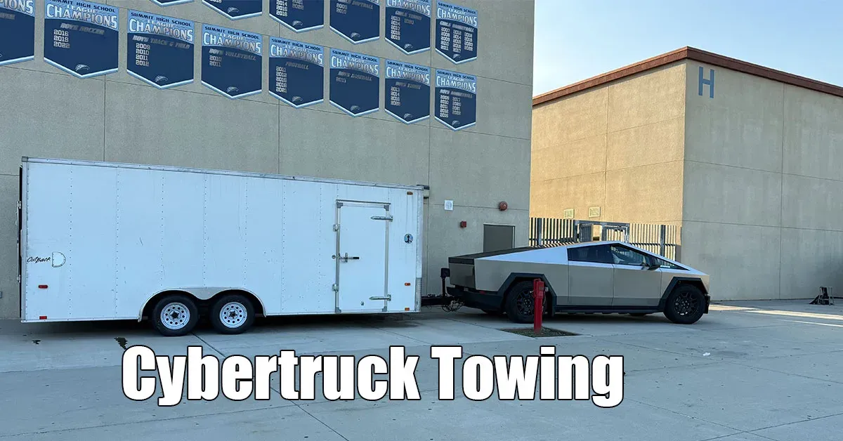 Cybertruck towing