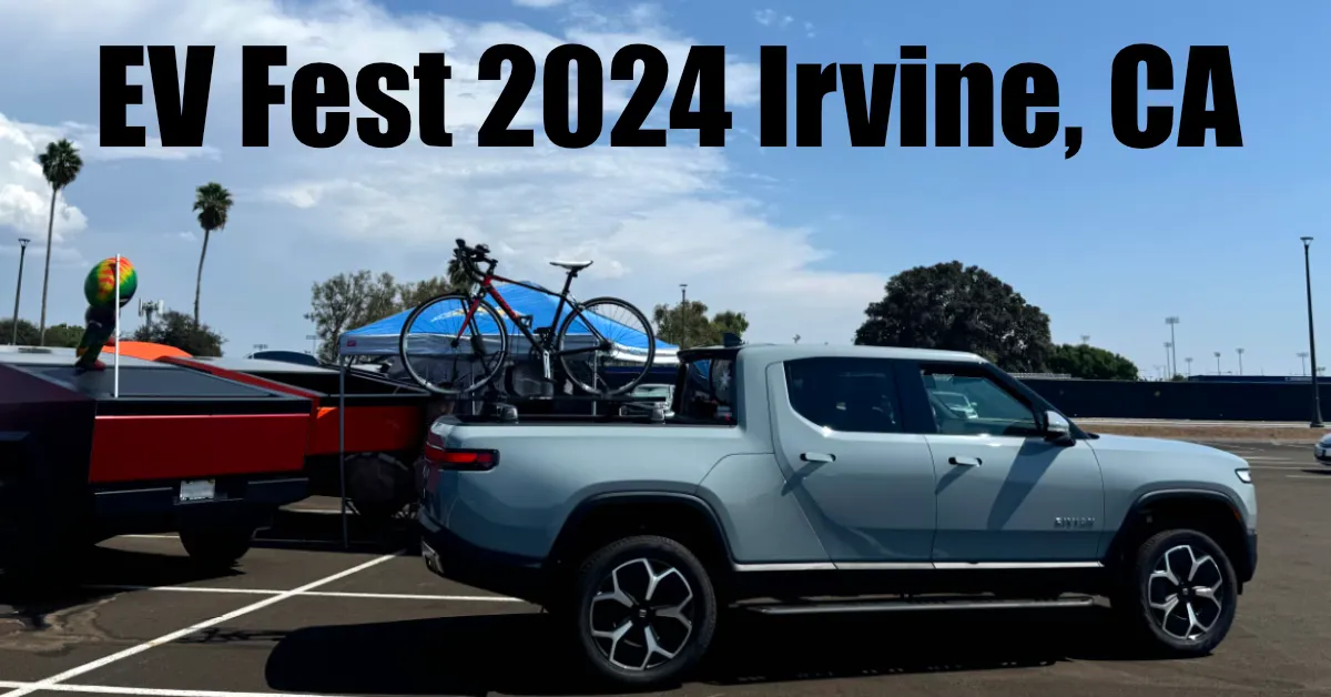 Rivian R1T with Cybertruck