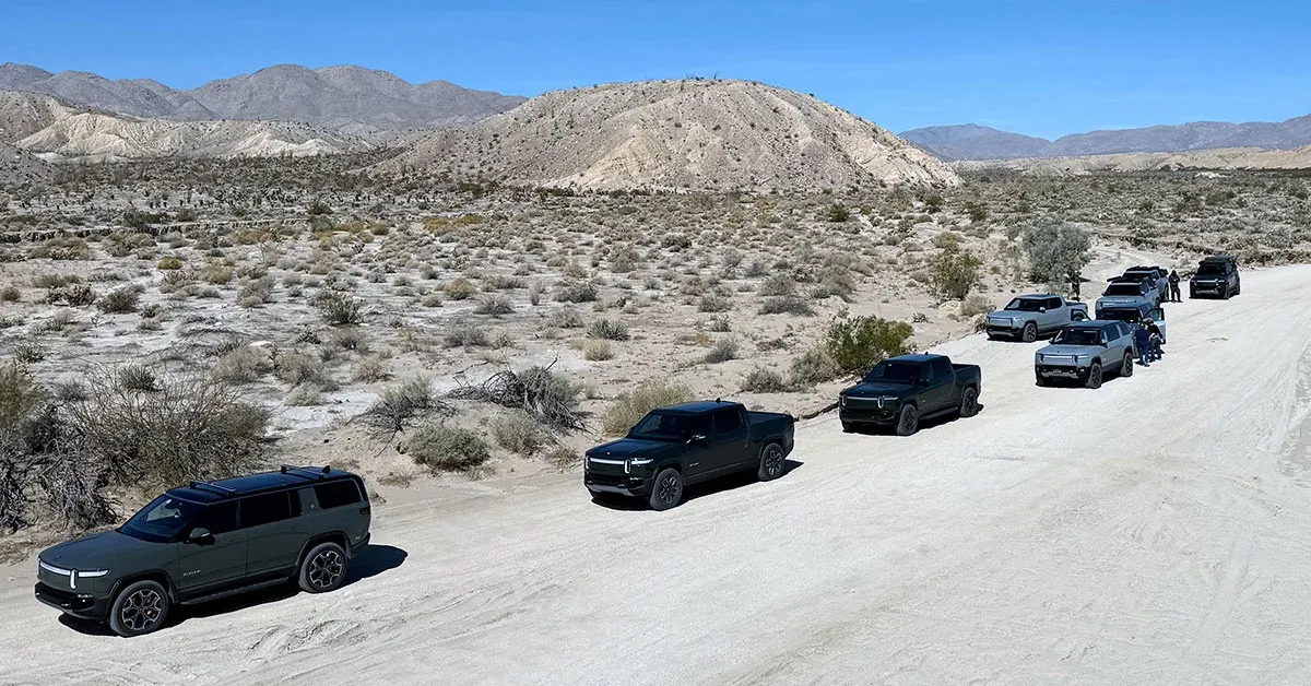 San Diego Rivian Club at Anza Borrego
