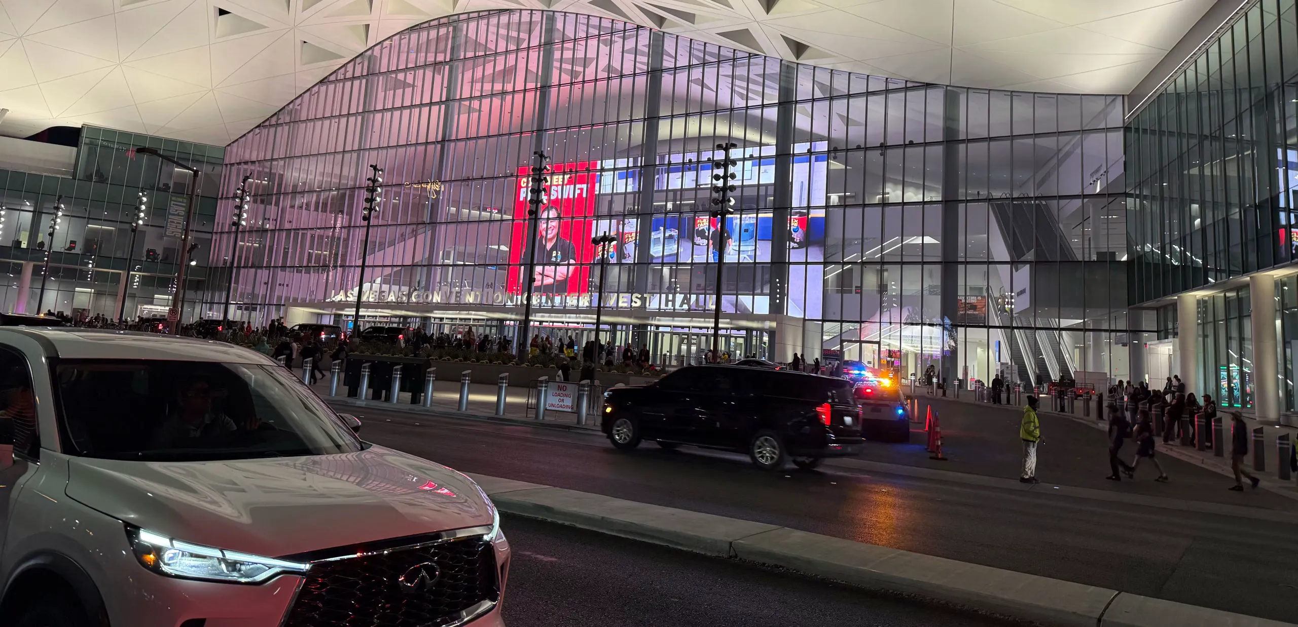 Front of Las Vegas Convention Center during SEMA 2024