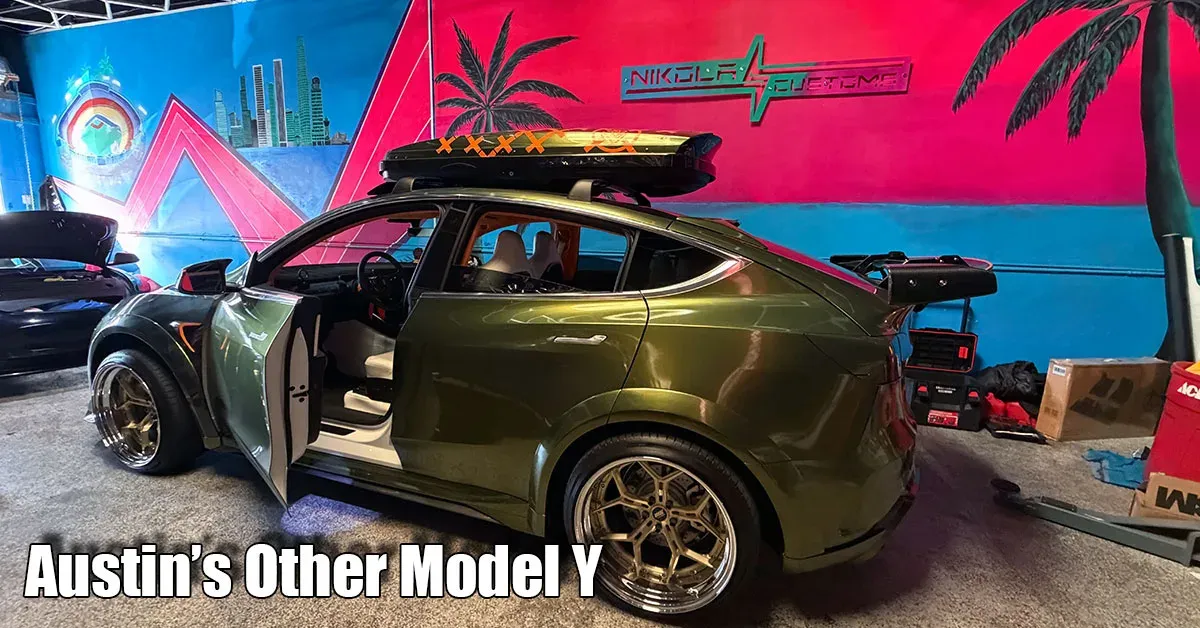 Green Model Y Aimwrap