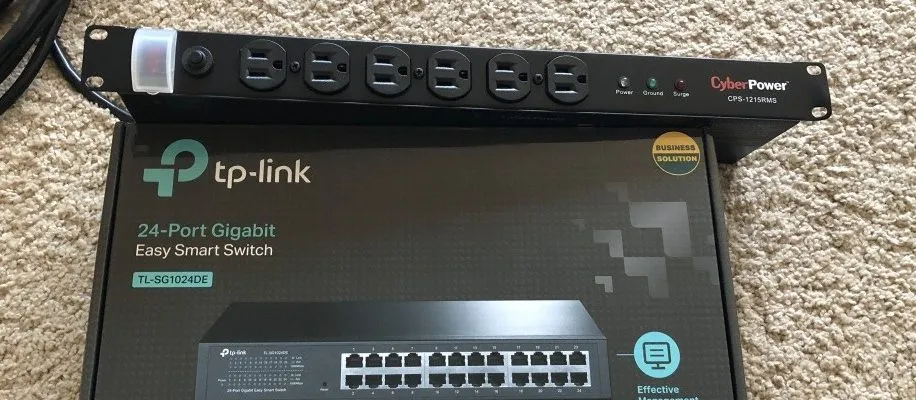 Network Closet Makeover