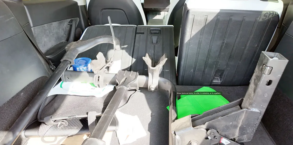 Model Y trunk and Kuat Transfer V2