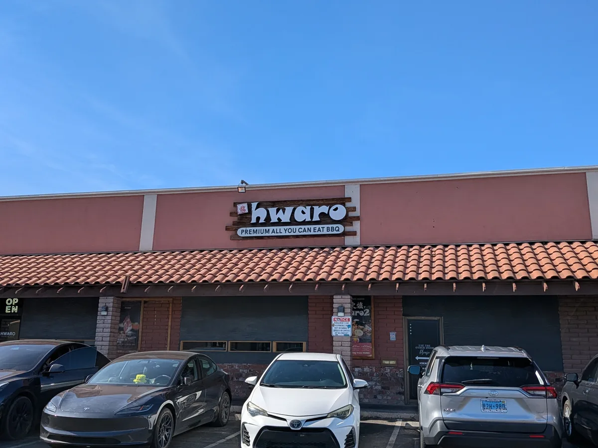 Hwaro Korean BBQ restaurant exterior