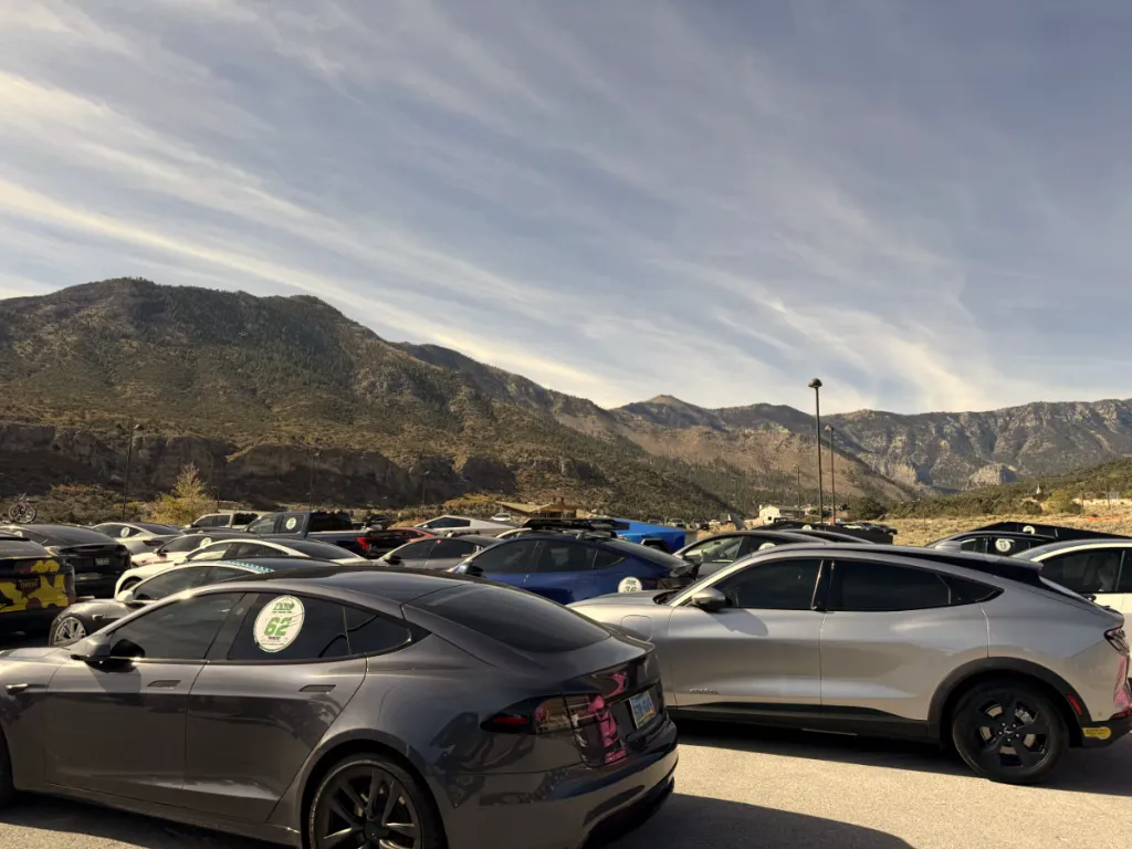 EVs at Mt Charleton Nevada