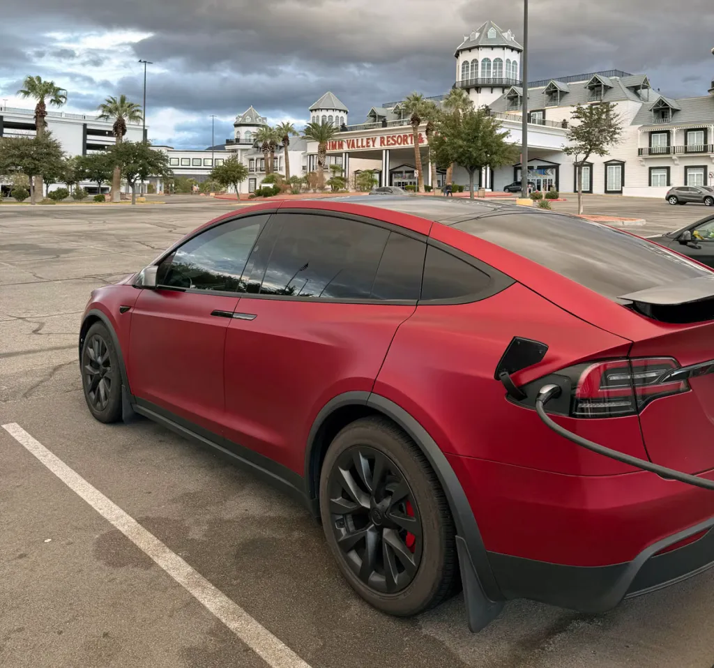Model X Plaid charging