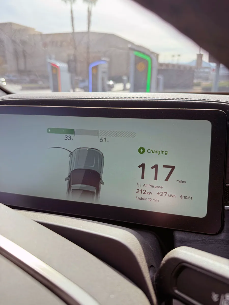 Charging speed at RAN