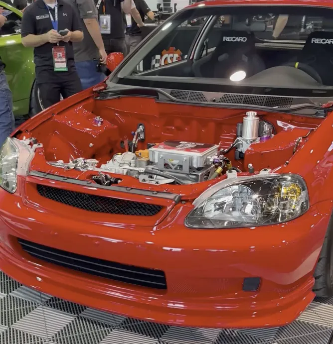 Honda Civic EV electrified