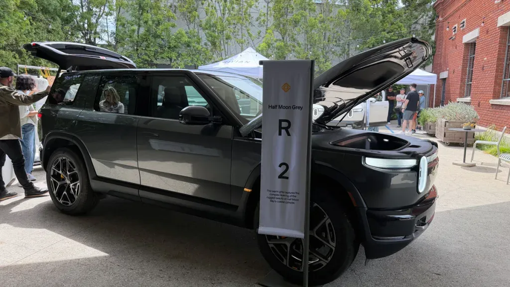 Rivian R2 Half Moon Grey