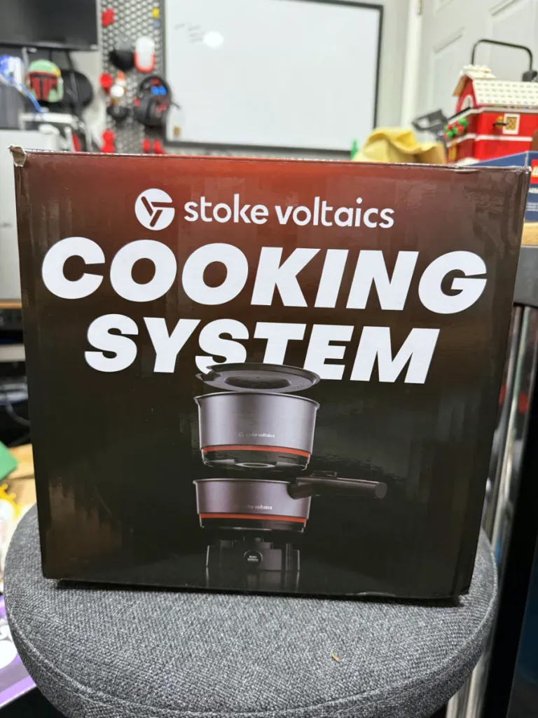 Stoke Voltaics Cooking System box