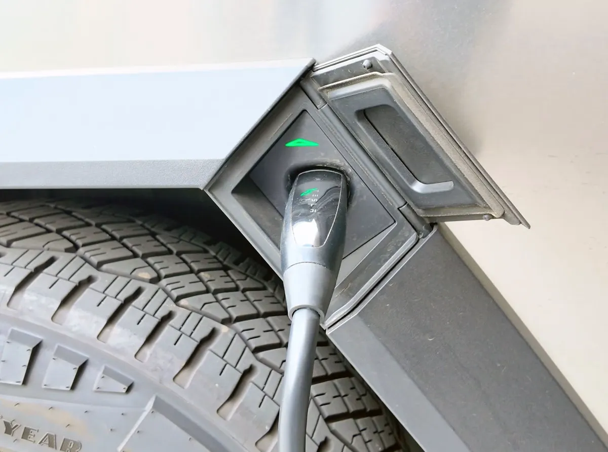 Home charging with Cybertruck