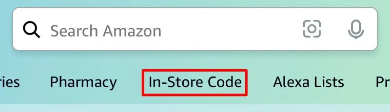 in store code
