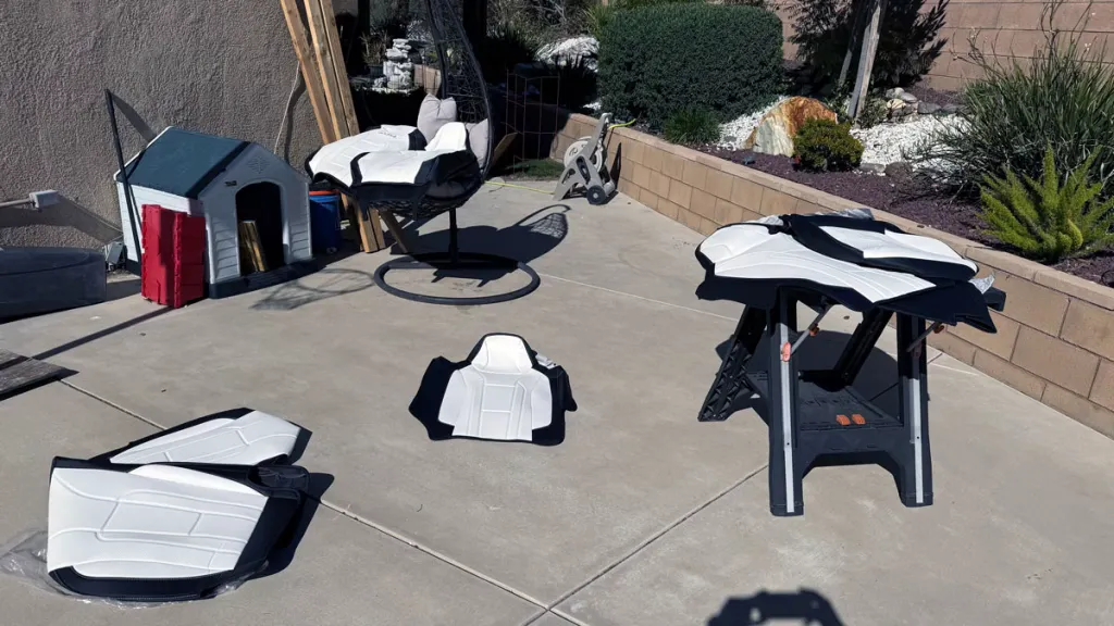 Napa leather seat covers