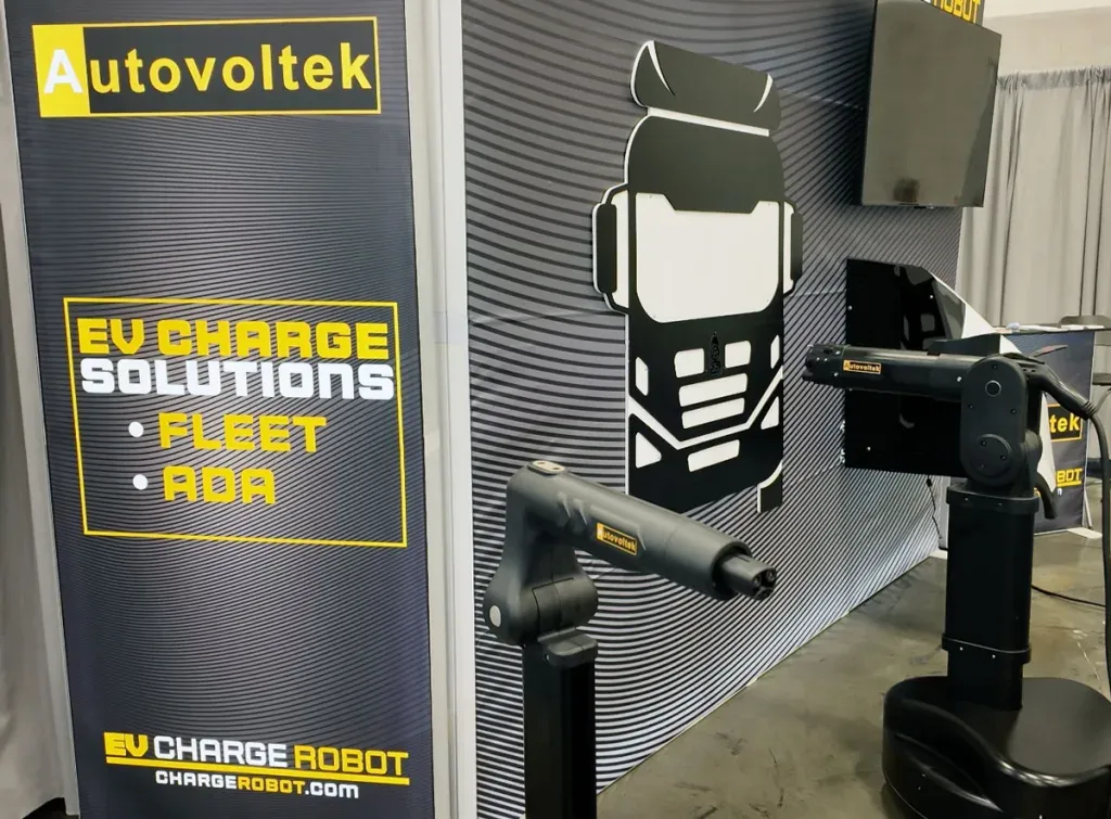robot arm ev charger