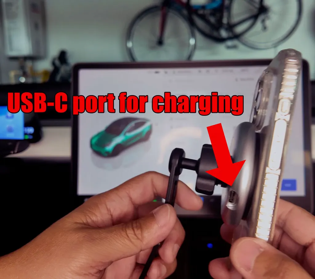 Hansshow phone mount USBC