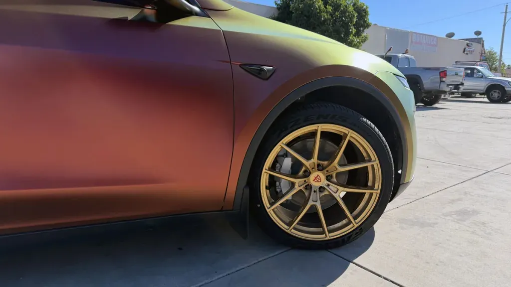 Model Y Juniper with RVRN wheel and Falken tire