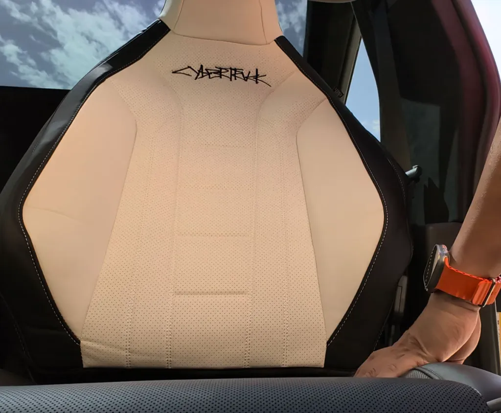 Napa leather seat cover