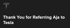 Tesla referral
