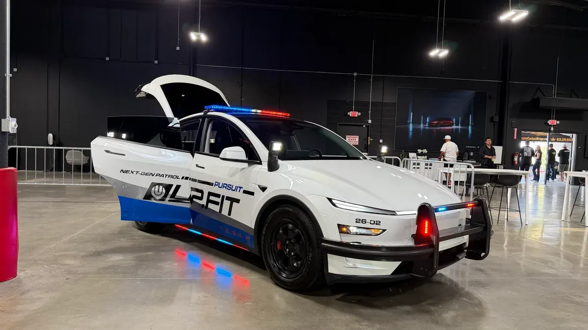 Tesla Model Y Police Car: Inside Upfit's Patrol Build
